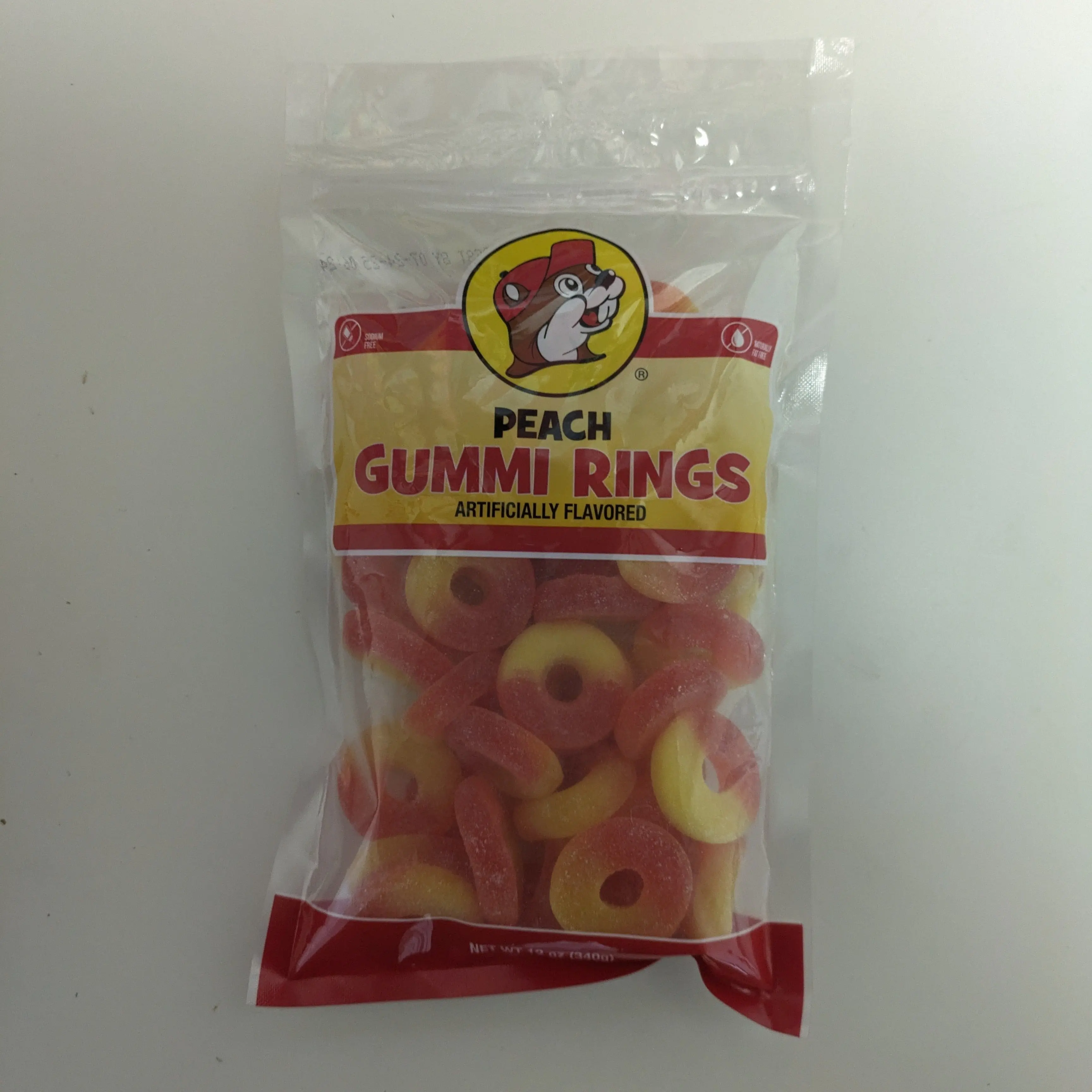 Buc-ee's Peach Gummi Rings Buc-ee's Peach Gummi Rings