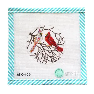 Snowy Cardinals