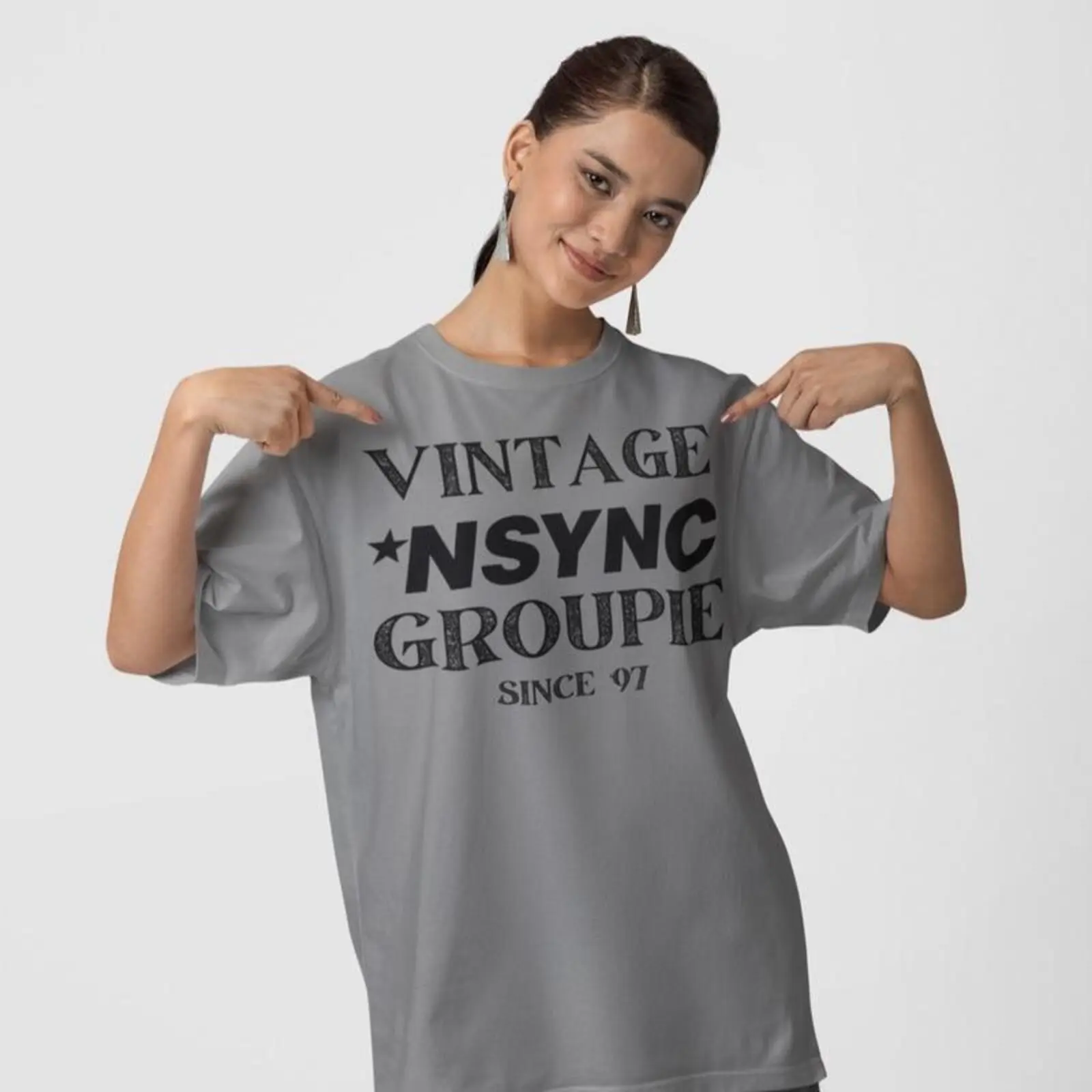 Vintage NSYNC Groupie Tee – Retro Boy Band Graphic T-Shirt, 90s Pop Music Fan Shirt