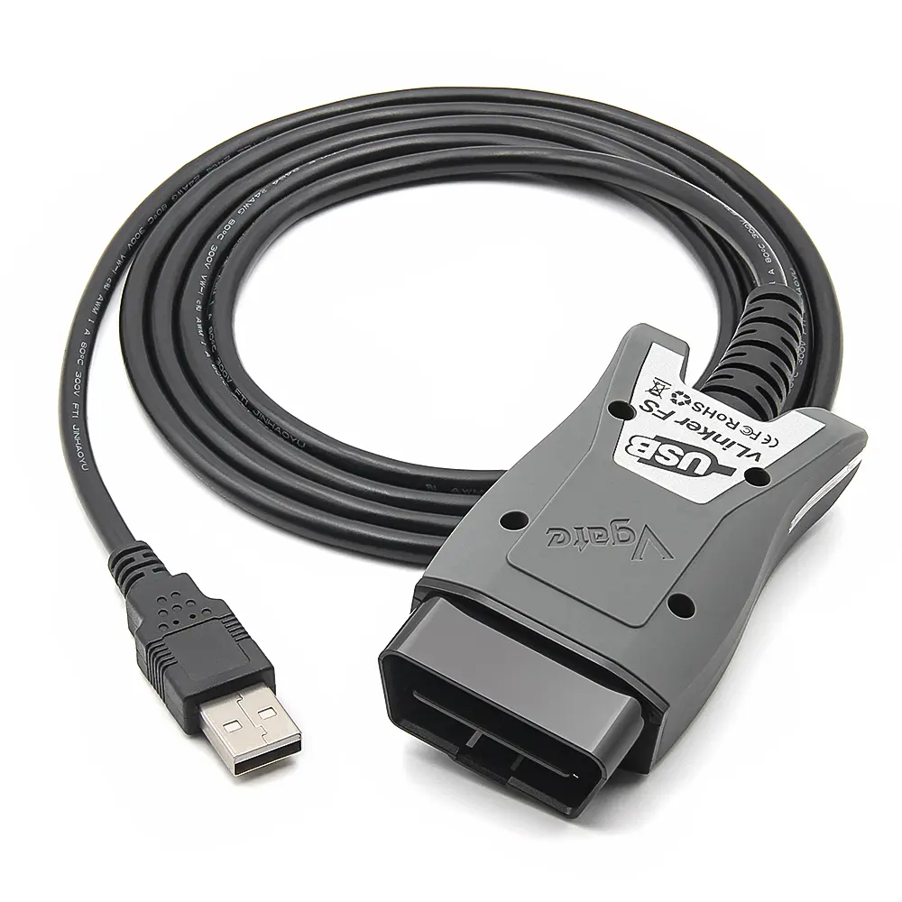 Vgate vLinker FS Professional OBD Scanner - 18V FEPS Programming Tool, HS/MS-CAN Auto Switch, Full System Diagnostic Test Tool for Ford F-150, Mazda & Lincoln (FORScan Team Recommended)