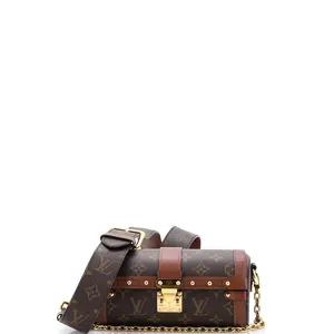 Pre-owned Louis Vuitton Canvas Coated Shoulder Bags Papillon Trunk Bag Monogram Canvas by Rebag