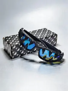 Unisex Skull Head Decorative Glasses Frame, Halloween Spooky Party Style, Plastic & Metal Accessories, All-Season Fashion Eyewear
