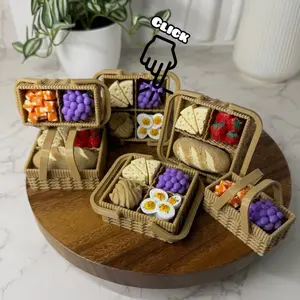 Picnic Basket Clicker | Lunchbox Clicker | Sensory Toy Clicker | Bento Box Clicker | Fidget Clicker | 2,3,4 Fidget Clicker | Snack Fidget Clicker | 3d Printed Fidget