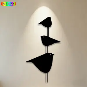 1pc Bird Metal Wall Art,Bird Statue Mural, Ideal Gift for New Year, Easter, Bird Decor Enthusiasts, Weather-Resistant Metal Wall Decor Wall Sculptures, Perfect for Patio Wall & Garden Fence, Unique Outdoor Decor for Nature Lovers