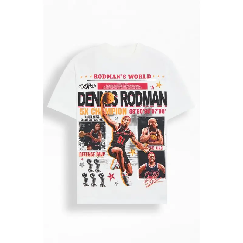 RODMAN BRAND Men's Bad News T-Shirt - Multicolor