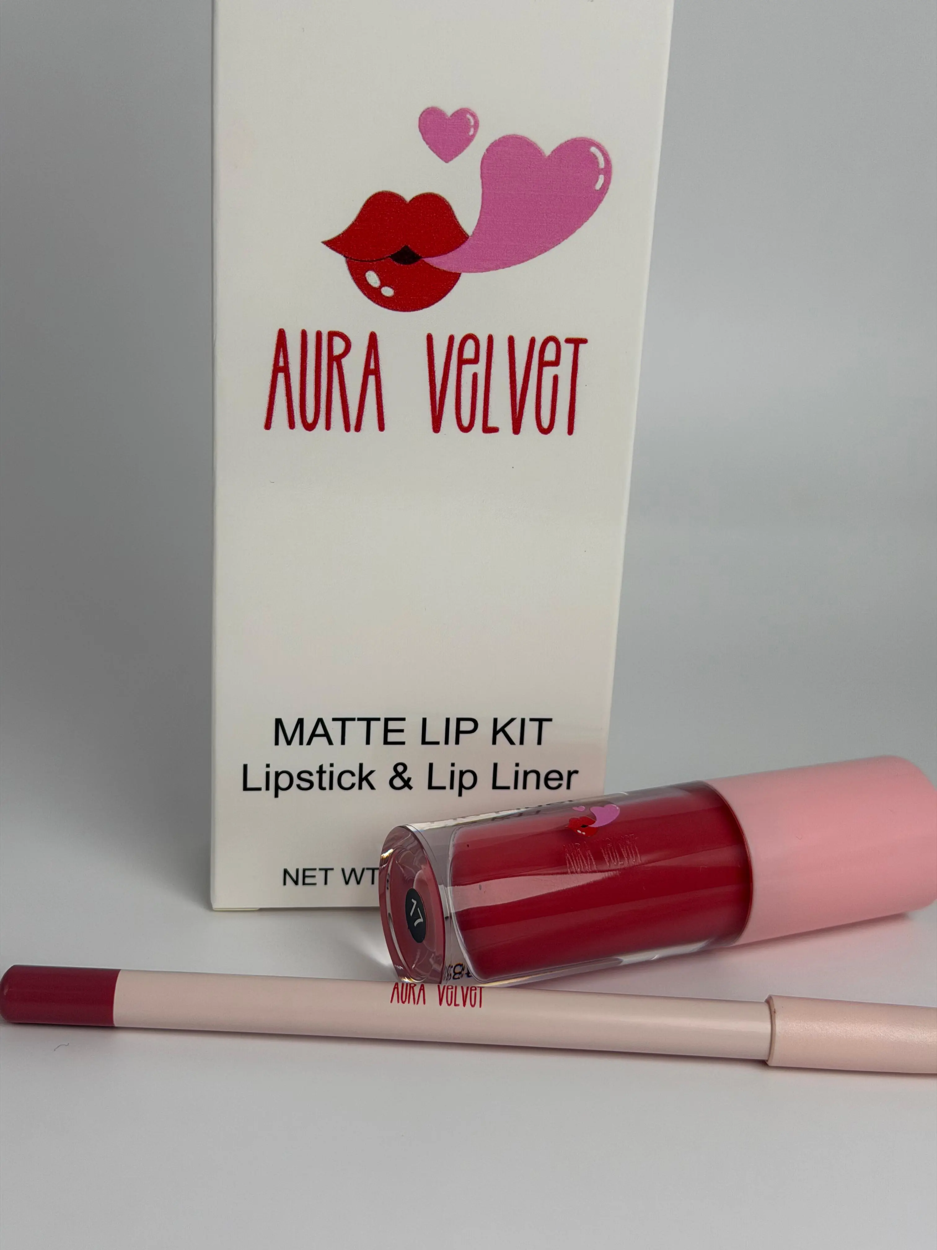 Lipstick, Shade #17, Long-Lasting Matte Finish Lip Color for Women (Beauty & Personal Care Makeup)