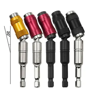 1/4" Magnetic Head Drill Bit, 20 Degree Quick Change Lock Magnetic Drill Extension Hex Shank Drill Bit, Electric Screwdriver Bit Extension Rod, Drill Bits, Tool Accessories