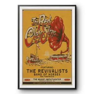 The Red Clay Strays Jul 5 2025 The Wharf Amphitheater In Orange Beach, AL Tour Poster