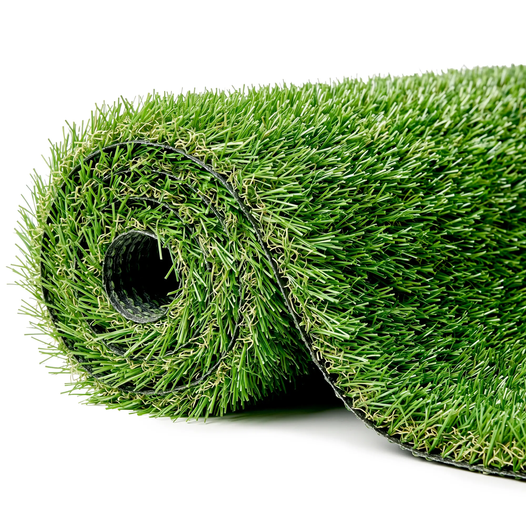 10' x 3' Artificial Grass Turf Mat - 1.2" Thick Fake Lawn with Drainage Holes, Easy-Clean Cut-to-Fit Synthetic Carpet for Dogs, Decor, Plants, Play Area (No Watering, Indoor Outdoor Landscape Use)