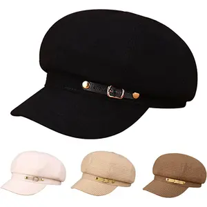 Women Slouchy Beret Hat Newsboy Inspired Winter Autumn Spring Fashion Headwear Cozy Wool Blend All Day Comfort