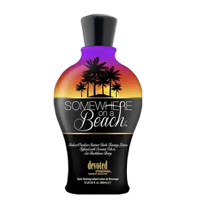 Somewhere on a Beach Tanning Lotion by Devoted Creations, 12.25 fl oz Body Care Coconut