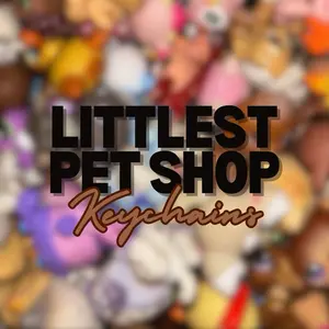 Littlest Pet Shop Keychains — Assorted Colors & Shapes — Perfect for Bags & Keys — Fun & Cute Design — Ideal Gift for Kids