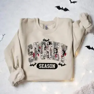 Spooky Halloween T-Shirt, Sweater, Hoodie for Fall; Horror Ghost Design, Street Style; Seasonal Tee, Sweatshirt, Hoodie for Men and Women
