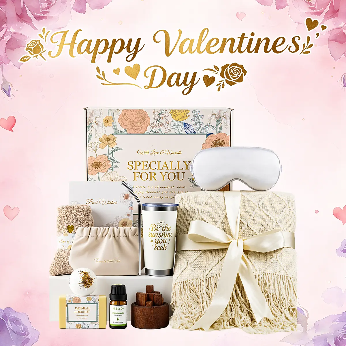【Valentine‘s Day Gift】gift package various styles Gift Basket for women Get well soon Self Care Gifts, Spa Care After Surgery Care Package，Inspirational Gifts for Mom Girl Friend Sister Wife
