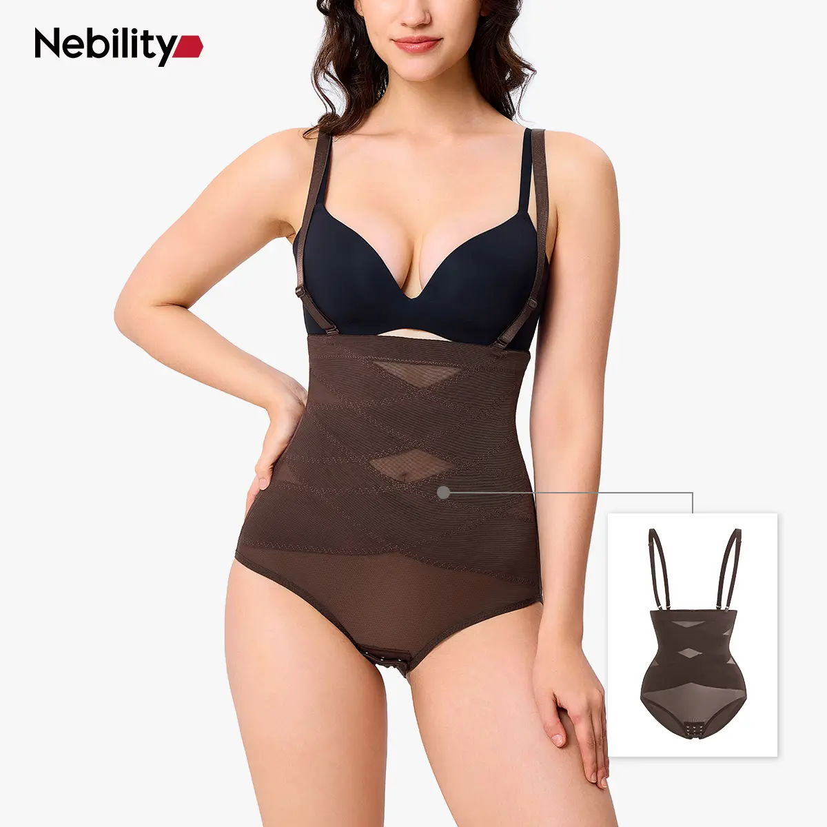 Brown (Slim straps）