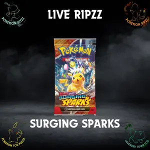 Surging Sparks Scarlet & Violet Booster Packs