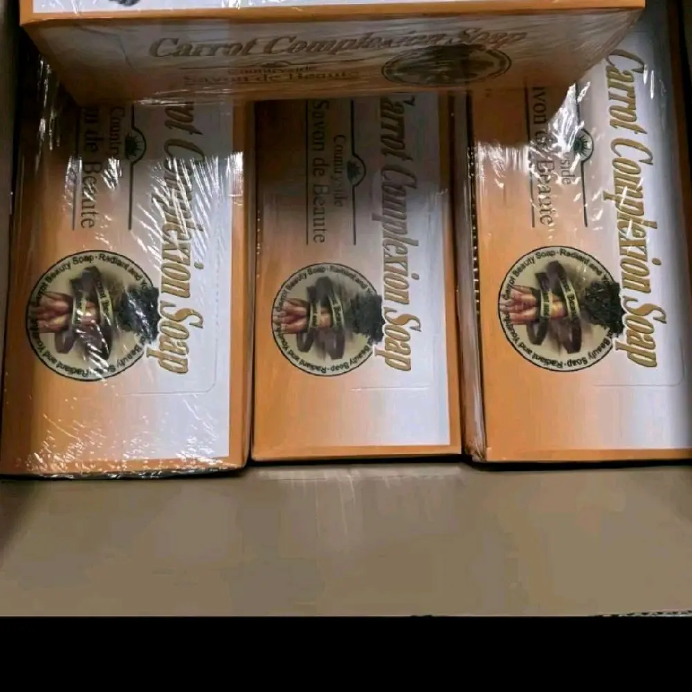 carrot complexion soap 6×12 =72 pieces