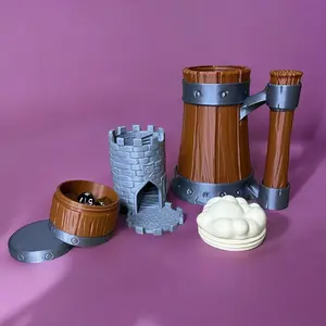 Classic Tavern Mug No. 3 - Mythic Mug Dice Vault and Can Holder - Dice Tower and Dice Box Inserts - Ars Moriendi 3D - Full Color
