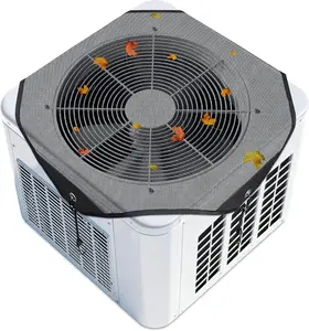 The outdoor central air conditioning cover, a 28x28-inch heavy-duty breathable net cover top, ensures efficient airflow and dust prevention, suitable for all-season use of outdoor air conditioning units. Waterproof Mesh Conditioner