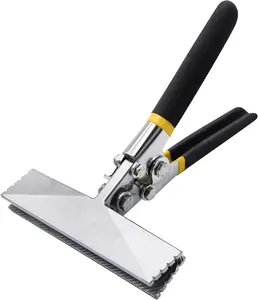 Hand Seamer Tool – 6" Straight Jaw Sheet Metal Bender with Ergonomic Handle, Seaming Plier for Bending & Flattening Sheet Metal