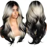 BrownBomb Butterfly Body Wave Wig 13×6 HD Lace Pre Plucked 24 Inch 3 Second In Daily Use Vivid Self Growing Hairline With Curly Bangs Most Natural Looking Heat Resistant Synthetic Hair for Summer Beach Vacation Daily Wear Parties Dating tiktokshopspringgl
