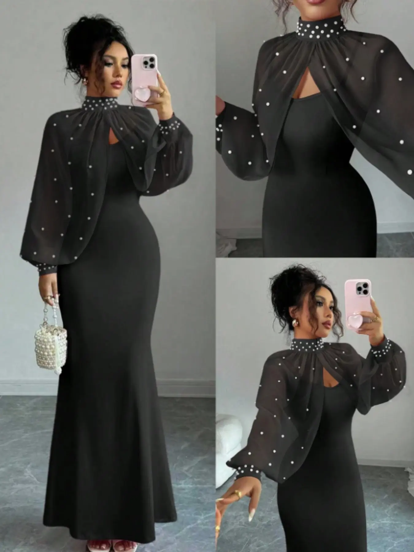hobart formal dress shops JH0563 Dusty Pink Size 18 (Ready to Ship!) – Confetti main image 1
