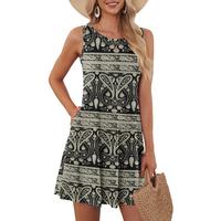 Boho Flower Black