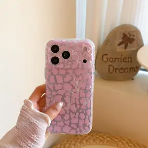 Leopard Print Anti-Drop Phone Case Cover for Apple iPhone 17/16/15/promax/pro, Fashionable and Unique Design