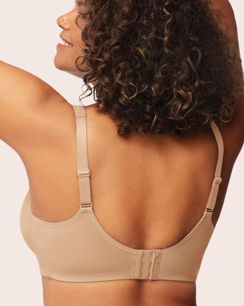 HSIA Cardi Comfort Plus Size Unlined Non-Padded Underwire Smoothing Wide Strap Full Coverage Minimizer T-shirt Bra TikTokShopBlackFriday