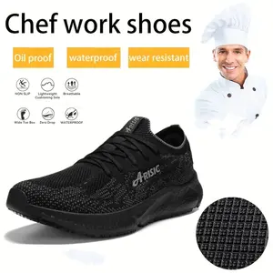 [Non-slip Kitchen Shoes] Non-slip Comfortable Kitchen Work Shoes | Breathable Low-top Sneakers for Men and Women