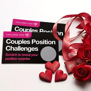 Funny Couples Scratch Card Game, Naughty Birthday & Valentine's Day Gift, Romantic Party Game, Couples Activity