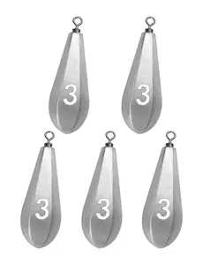 Bluewing Swivel Bank Sinker 3oz & 8oz - Versatile Tool for General Use with Anti-Twist Design, Lightweight Design & Easy Installation