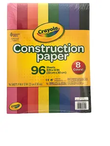Crayola Construction Paper 96 Sheets 9 IN x 12 IN