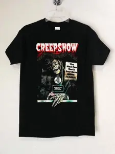 Creepshow T-Shirt for Men – Black Horror Comic Graphic Tee Retro Movie Shirt
