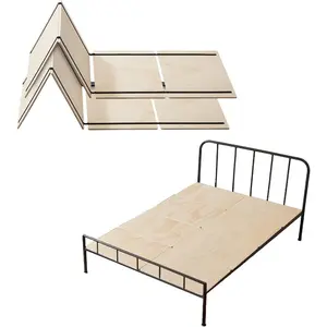 VEVOR 1.5 in Bunkie Board, Queen Size Wooden Bed Board Support, Bed Slats with 200D Oxford Cloth, Easy Assembly Support Under Mattress, 4 PiecesVEVOR Super Brand Day