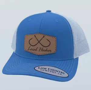 Low Country Comfort Co. 'Local Hooker' Leather Patch Snapback Trucker Hats