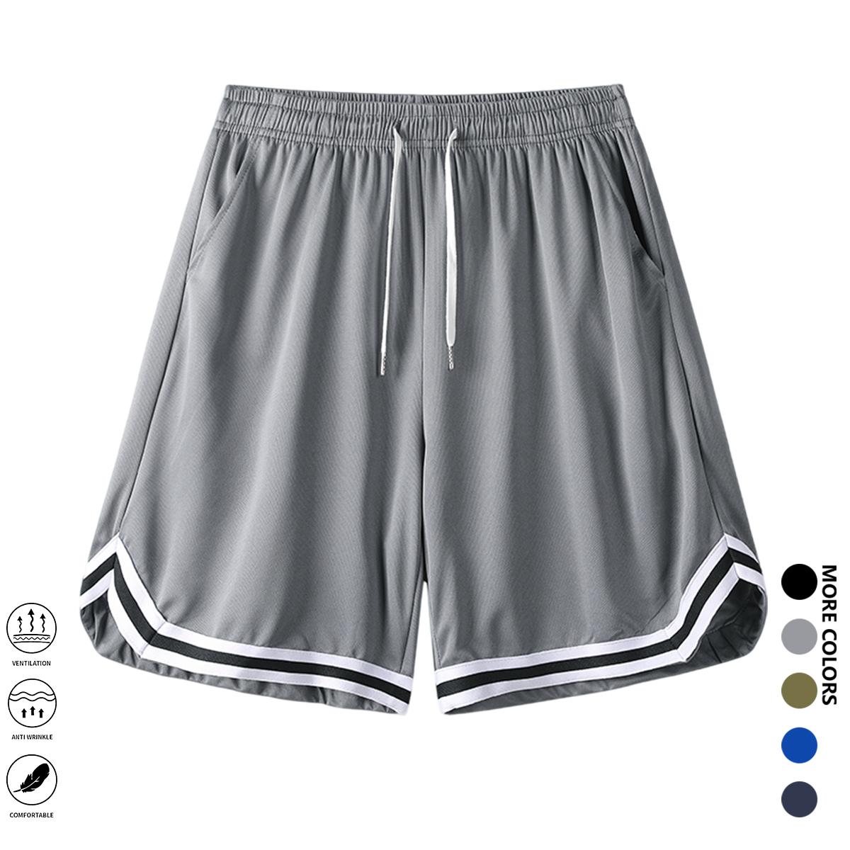 TOOTD Premium – 3-Piece Men’s Athletic Shorts Set, high stretch, quick-drying, breathable, lightweight; sizes 28–36 (actual measurements); versatile basic piece, Y2K styling, basketball club apparel, street basketball wear