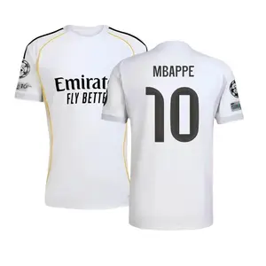 European Football Fan Jersey Number 10 Athletic Tee Quick-Dry Breathable Polyester Custom Soccer Shirt Perfect Gift for Sports Lovers White Sportswear Training Uniform