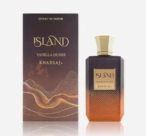 Khadlaj Island Vanilla Dunes Extrait De Parfum Spray for Unisex, 3.4 Ounce