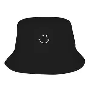 Smiley Face Bucket Hat |   Cute Minimalist Sun Hat for Men Women,SmileyFaceBucketHat,MinimalistHat,CuteBucketHat,SunHatForMenWomen,CasualFashion,EverydayHat,TrendyHeadwear