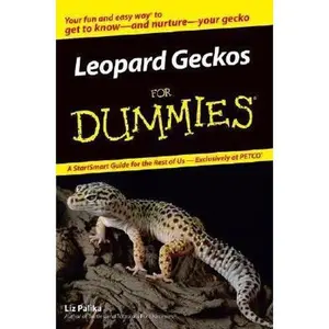 USED-Leopard Geckos For Dummies by Liz Palika (Hardcover)