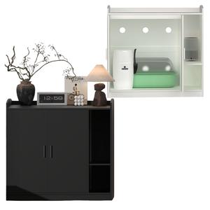 Amunrbrek Extra Large Litter Box Enclosure with Adjustable Dog Proof Shelf for Self Cleaning XXL Litter Boxes 39L x 28.5W x 37.5H Engineered Wood Eco Safe