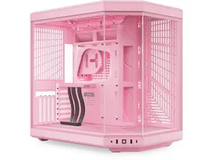 HYTE CS-HYTE-Y70-SM Strawberry Milk ABS / Steel / Tempered Glass Dual Chamber Mid-Tower ATX Case Case (Computer Cases - ATX Form)