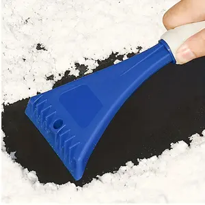 1/2pcs Car snow shovel, Thickened EVA handle automotive supplies, multi-purpose snow shovel, ice scraper, car cleaning tools, deicing shovel