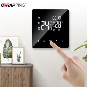 Wired Smart Thermostat with WiFi Control for Air Conditioning and Floor Heating Home Temperature Regulation System Tools