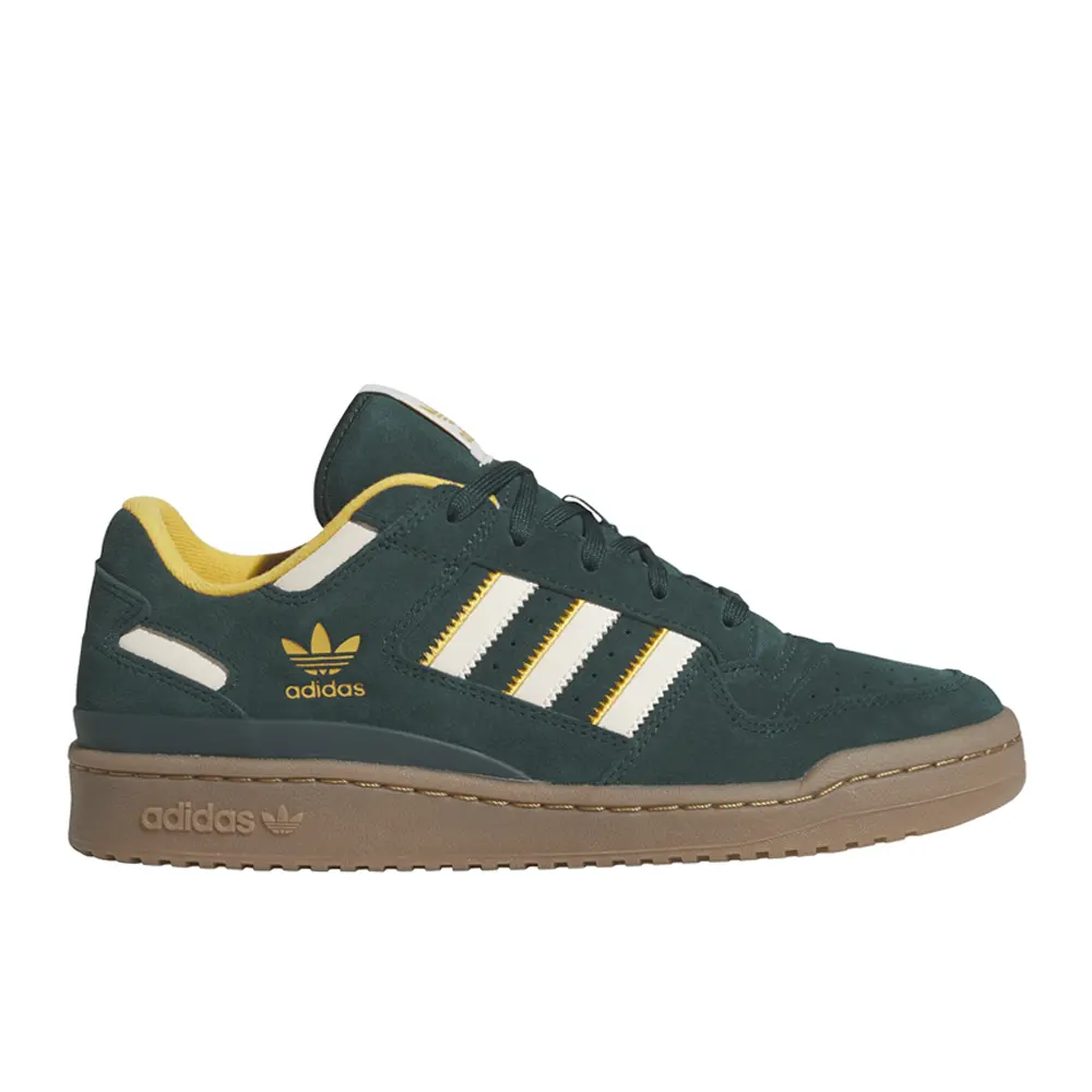 adidas Mens Forum Low Cl Sneakers Shoes Casual - Green adidas Mens Forum Low Cl Sneakers Shoes Casual - Green