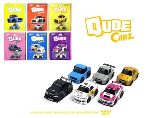 Mini GT QubeCarz Series 1 Liberty Walk 1:64 Diecast Car Hot Wheels Alternative Collectible JDM Culture Fan Toy
