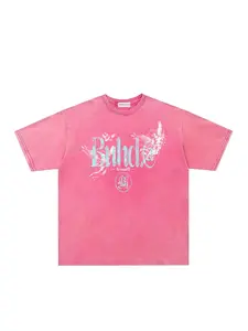 Men Women Summer Casual Short Sleeve Crewneck Graphic Tee Shirt, Trendy Fashionable Daily Wear Top, Comfortable Lightweight Cotton Fabric