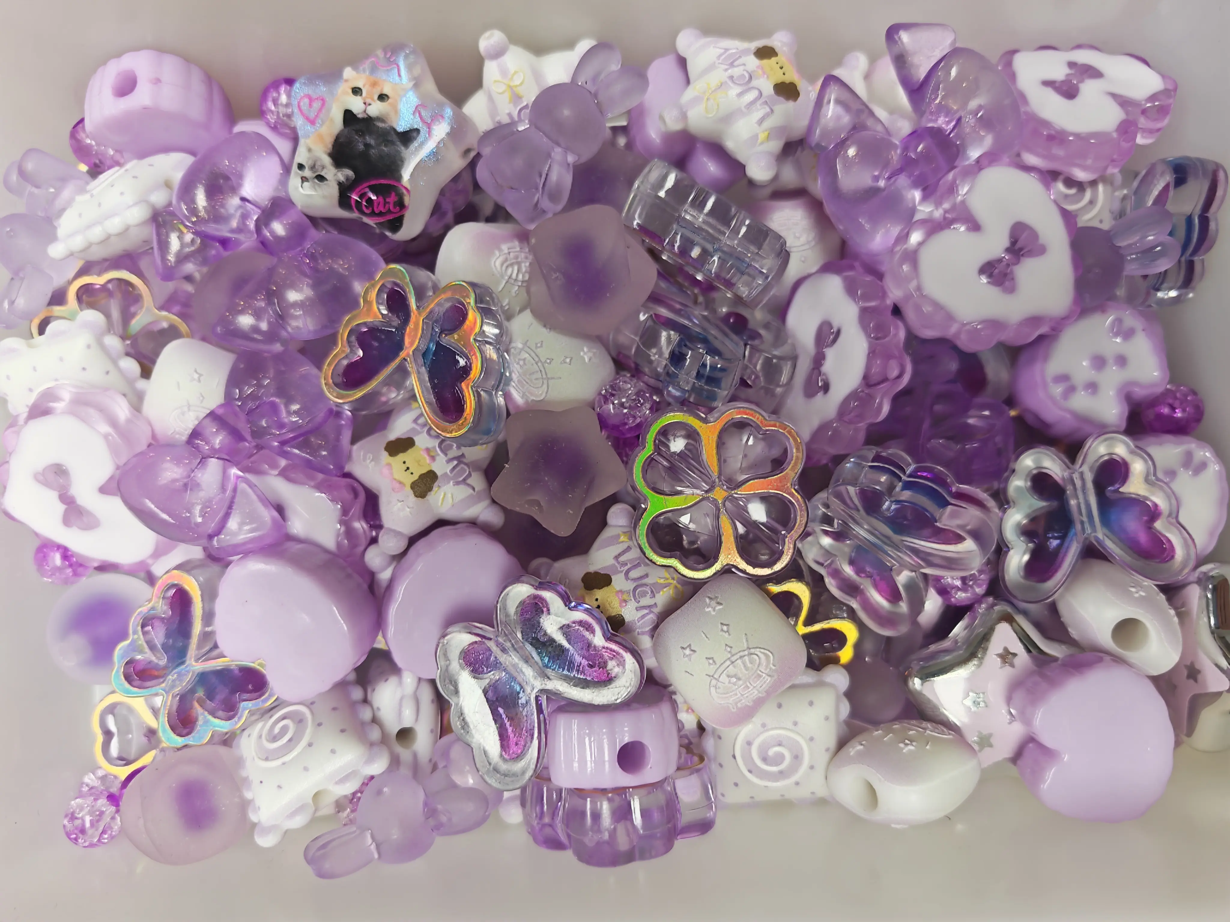 acrylic bead mix