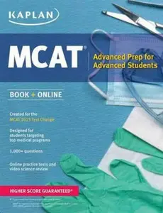 USED-Kaplan MCAT 528: Advanced Prep for Advanced Students (Kaplan Test Prep) by Kaplan (Paperback)